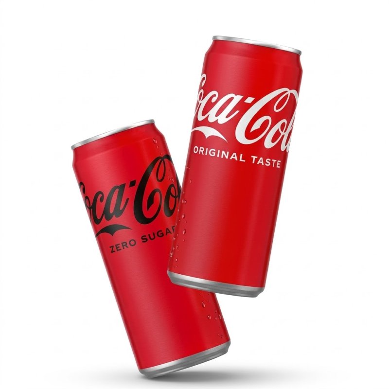 Coca-Cola & Coca-Cola Zero Sugar – 24er Pack (24 x 330ml)
